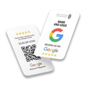 NFC PVC Plastic Google Review Card