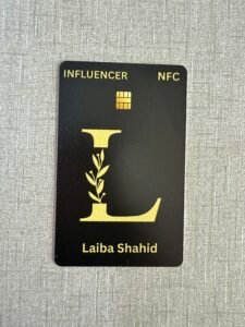 NFC Influencer Card