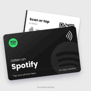 NFC Spotify Card for Pakistan