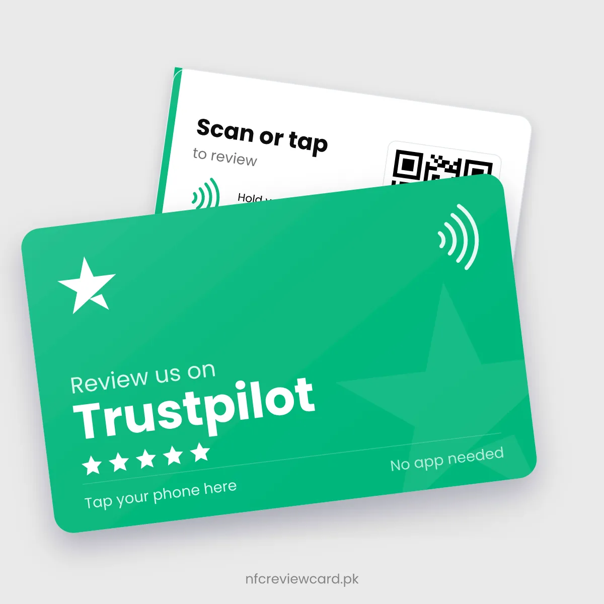 NFC Trustpilot Review Card for Pakistan